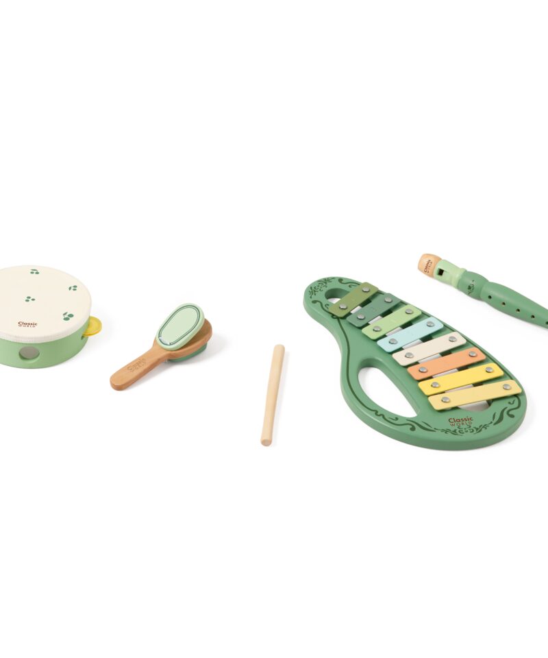 Loovust toetav muusikariistade komplekt