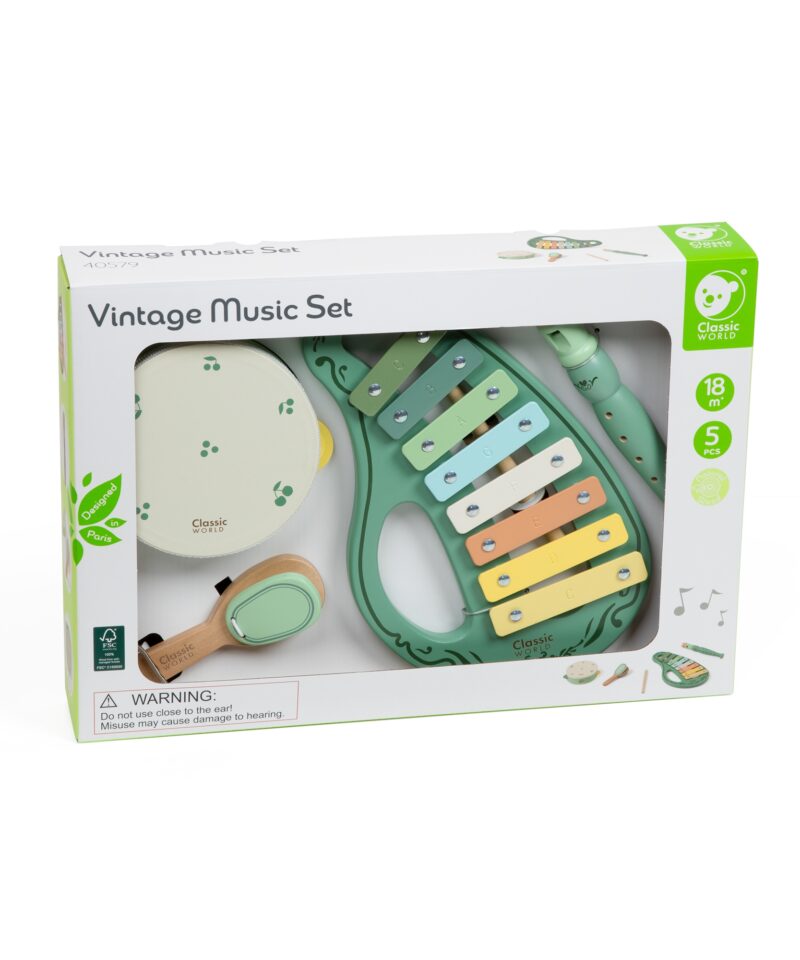 Loovust toetav muusikariistade komplekt