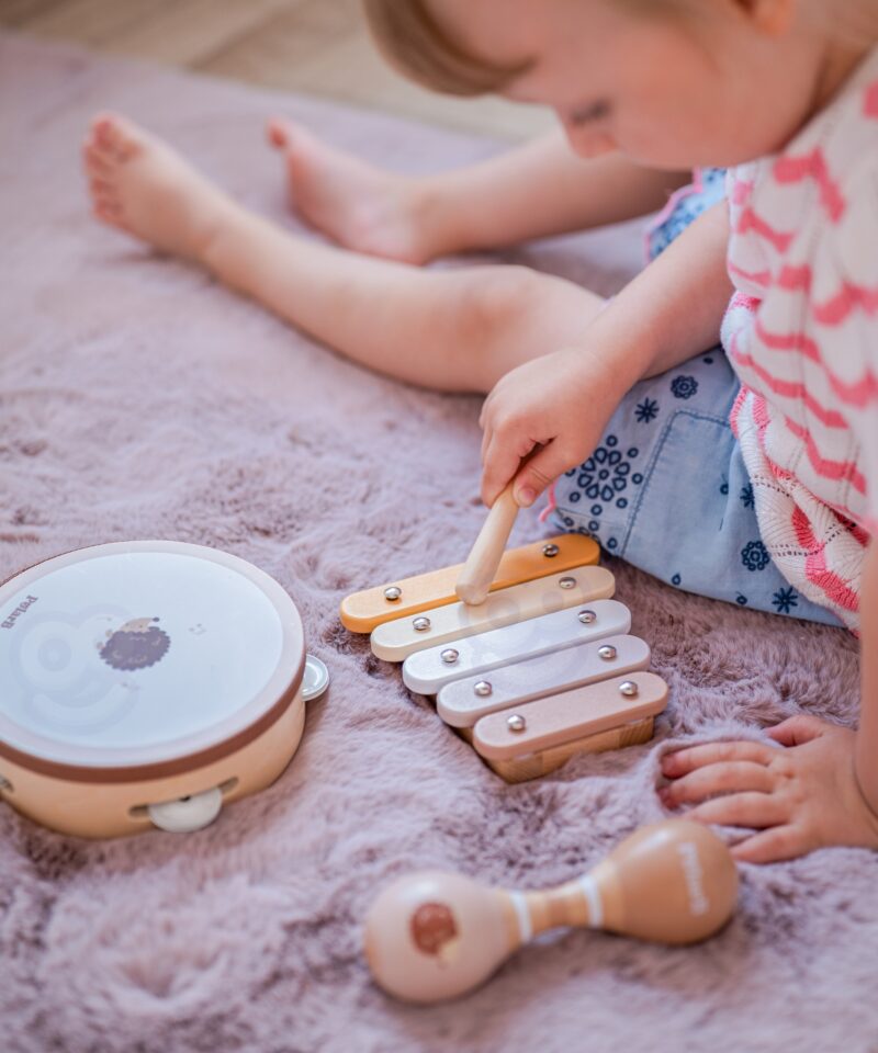 Lapsed avastavad helisid muusikariistadega