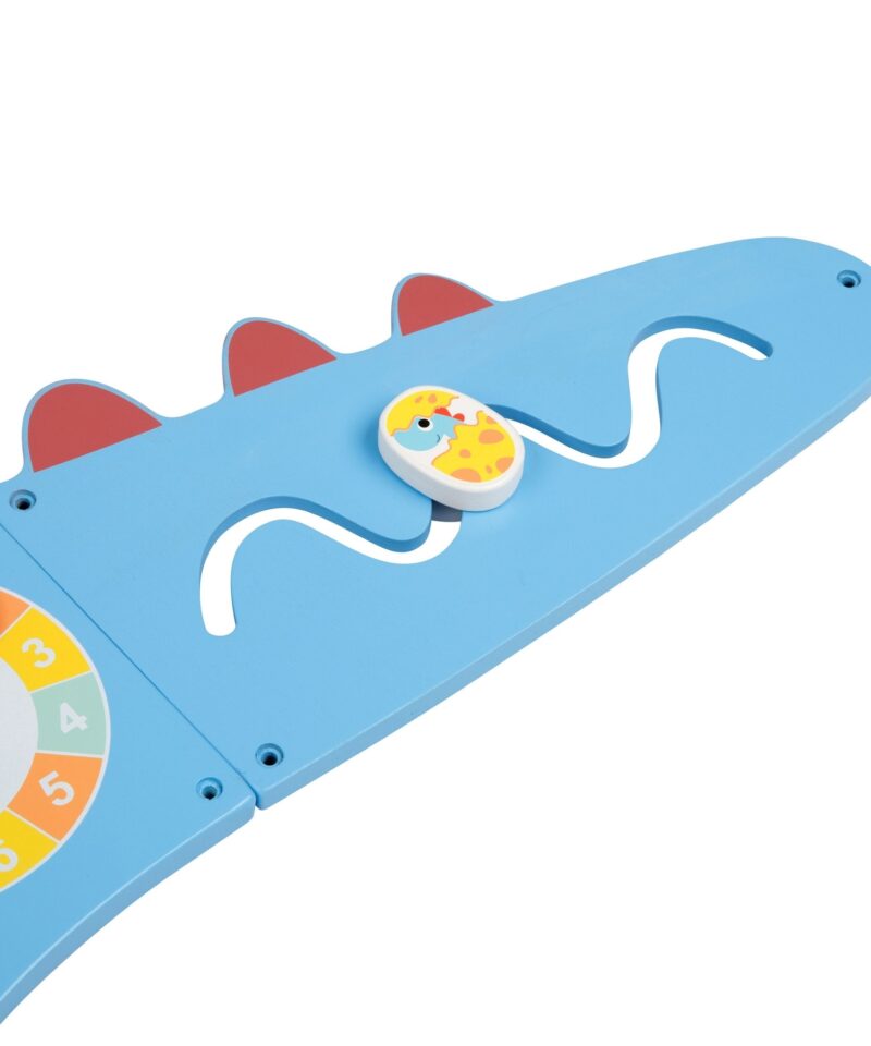 Lõbus ja hariv dinosauruse tegevustahvel