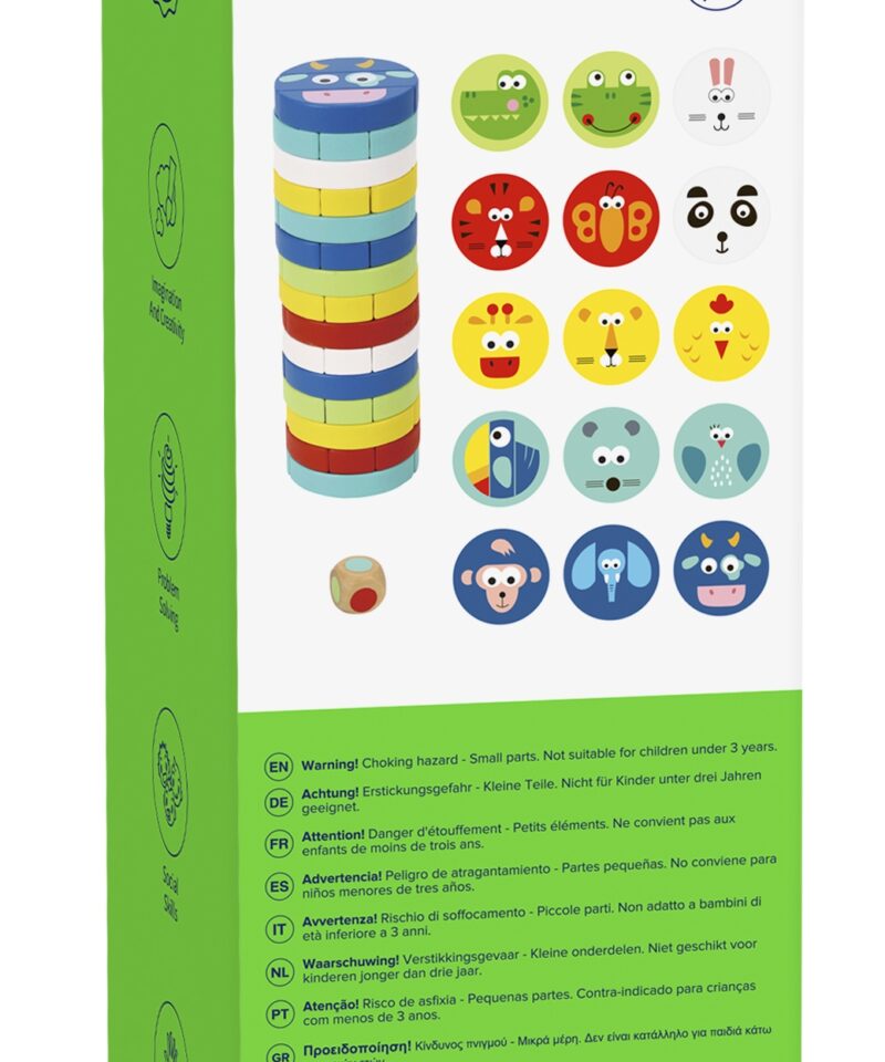 Lõbus ja hariv klotsimäng lastele