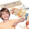 Puidust mikado mängukomplekt laual