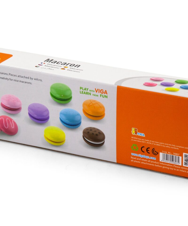 Lõbusad ja värvilised puidust makroonid