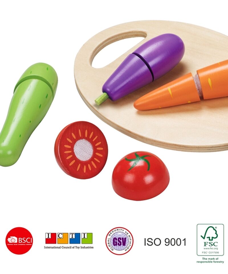 Lastele sobiv puidust lõikekomplekt