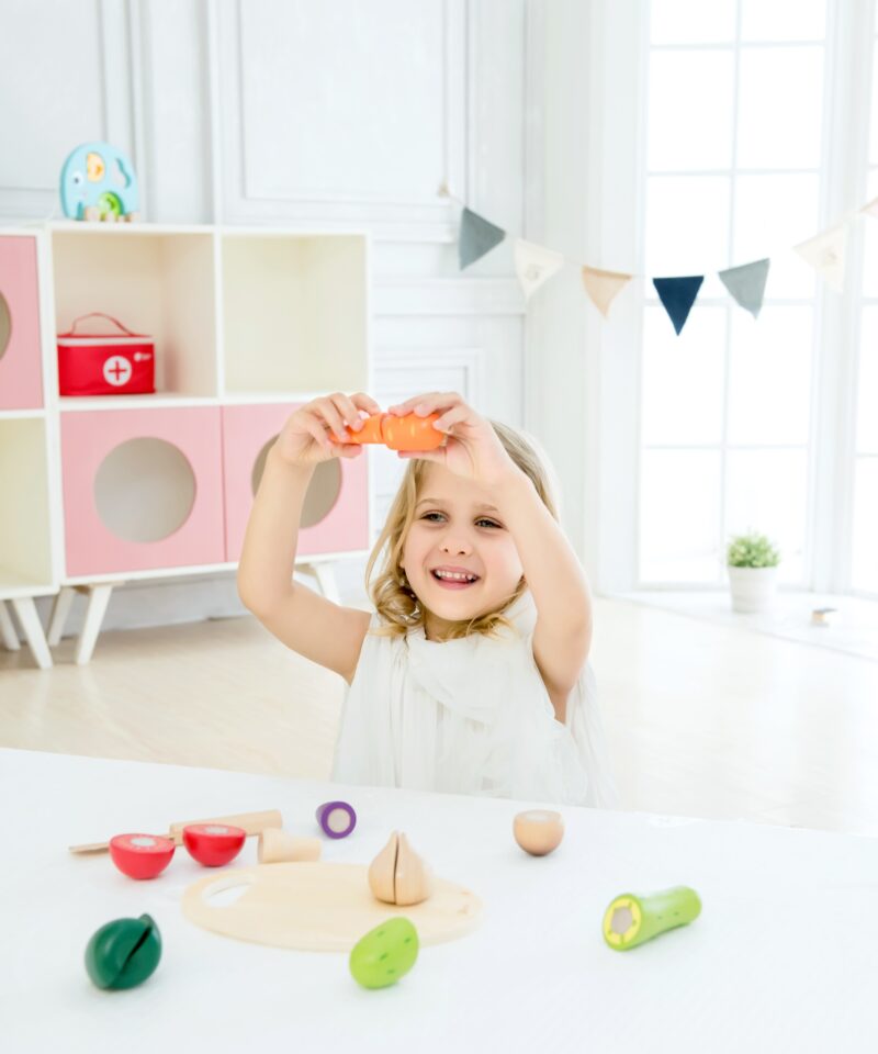 Köögiviljade lõikekomplekt väikestele kokkadele