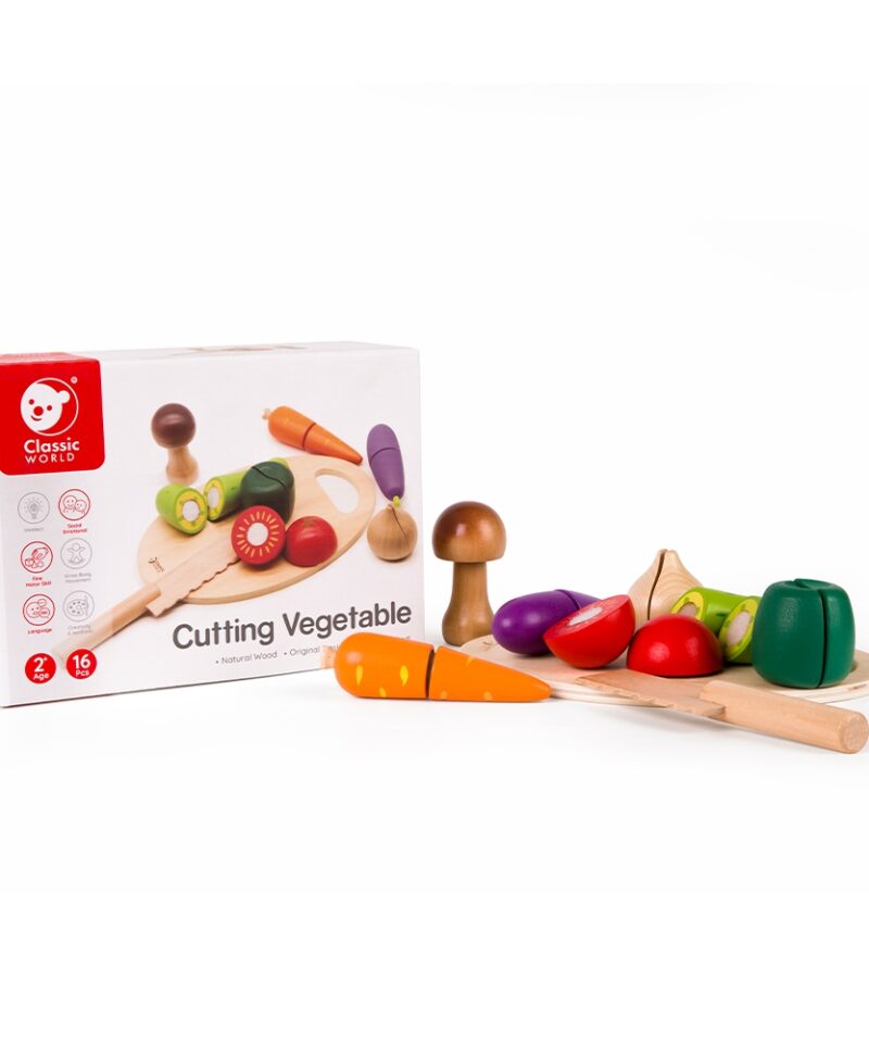 Hariv puidust mängukomplekt lastele