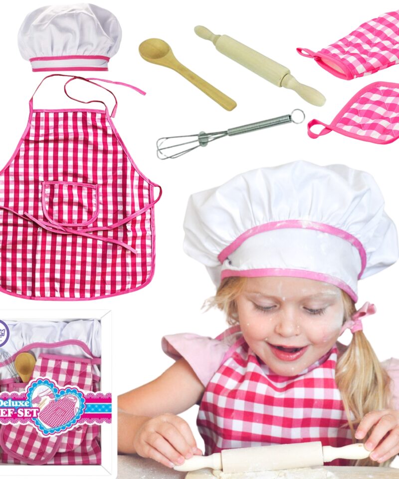Laste kokakomplekt köögitarvikutega