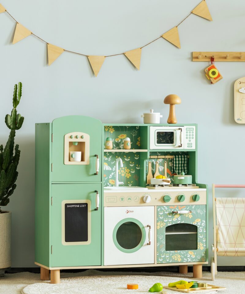 Nostalgiline puidust köögikomplekt