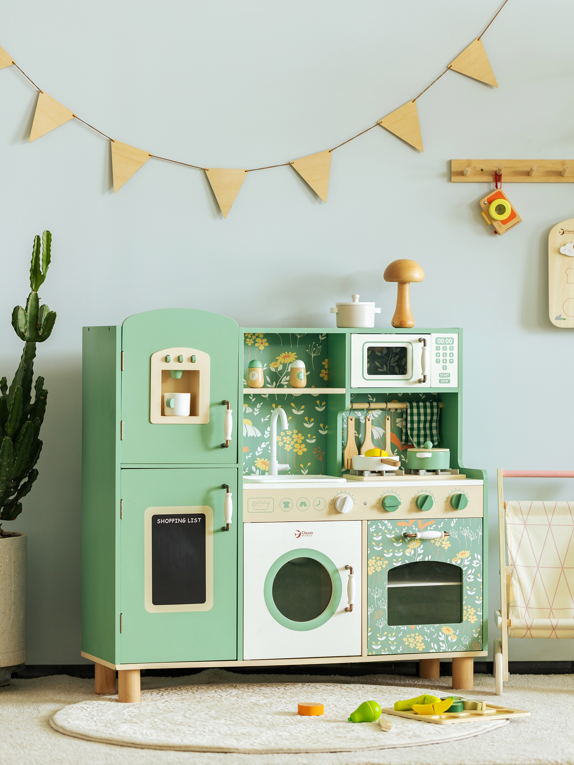 Nostalgiline puidust köögikomplekt