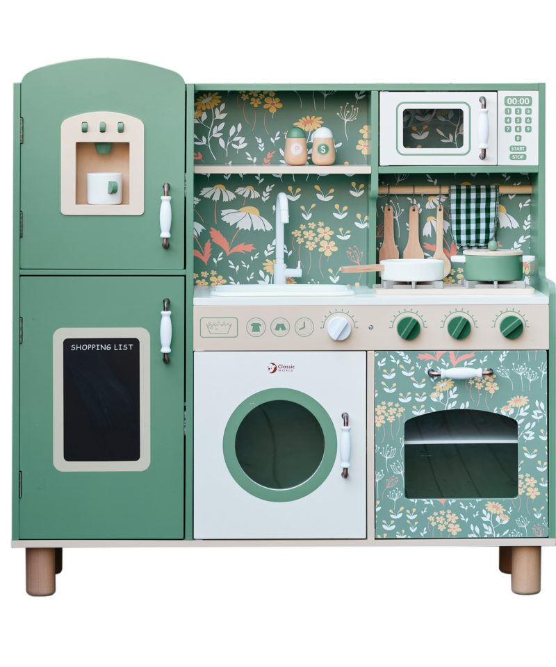 Nostalgiline puidust köögikomplekt