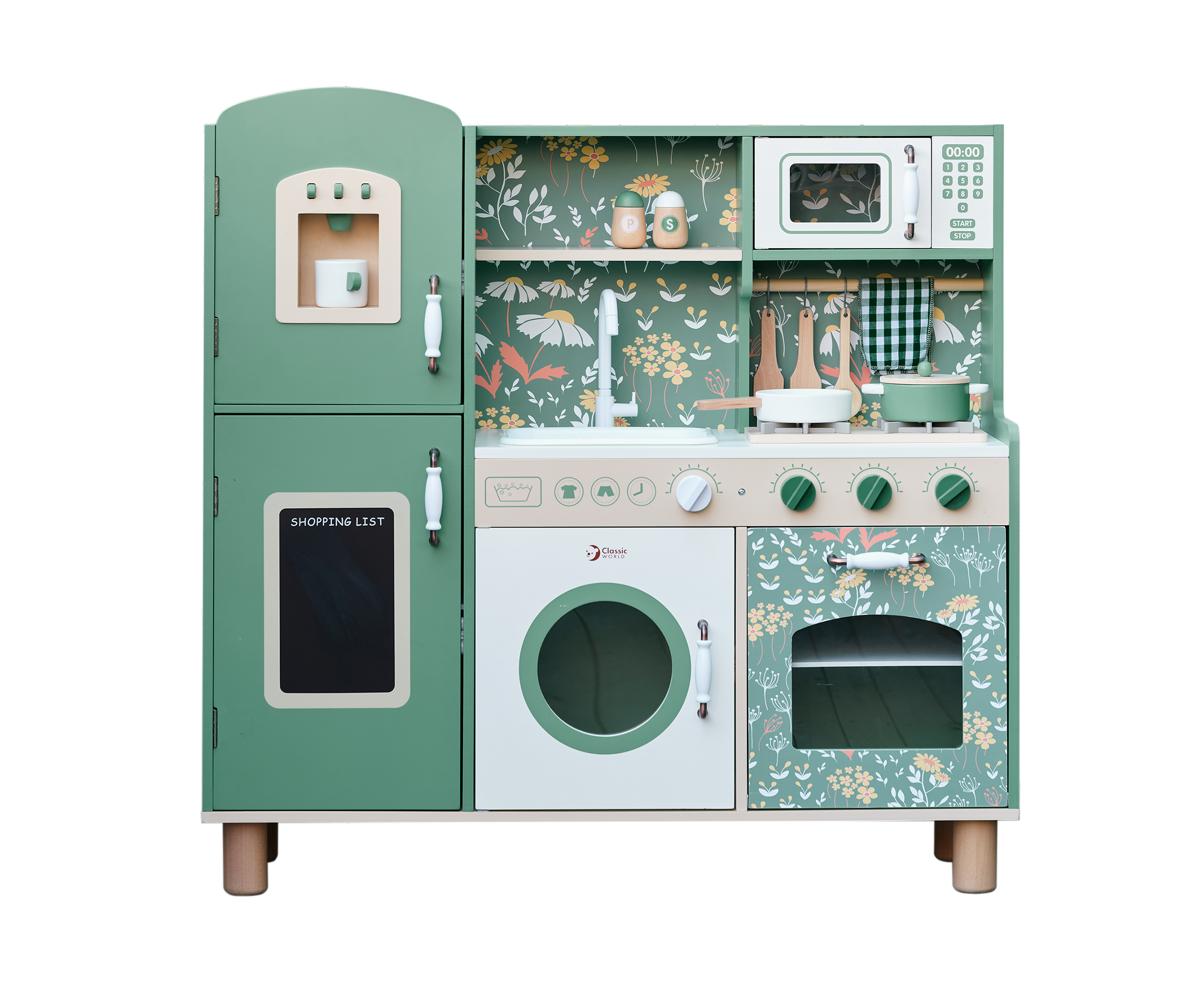 Nostalgiline puidust köögikomplekt