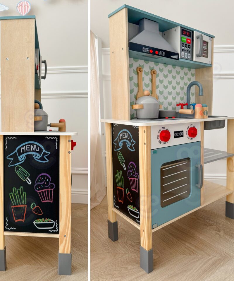 Laste köögikomplekt mikrolaineahjuga