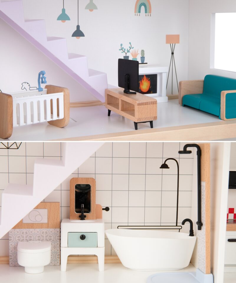 Loovust arendav puidust nukumaja