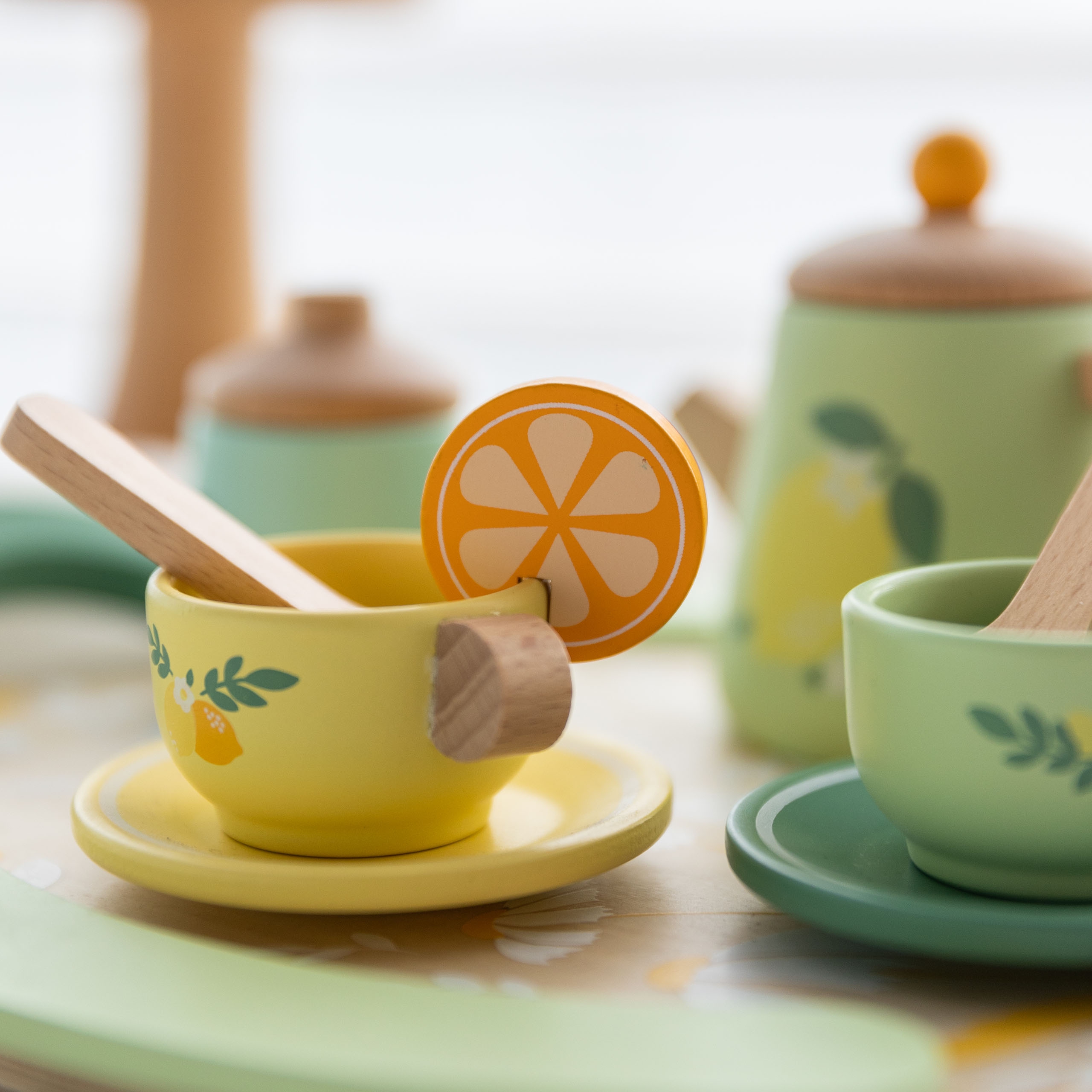 Puidust tee komplekt koos lisatarvikutega