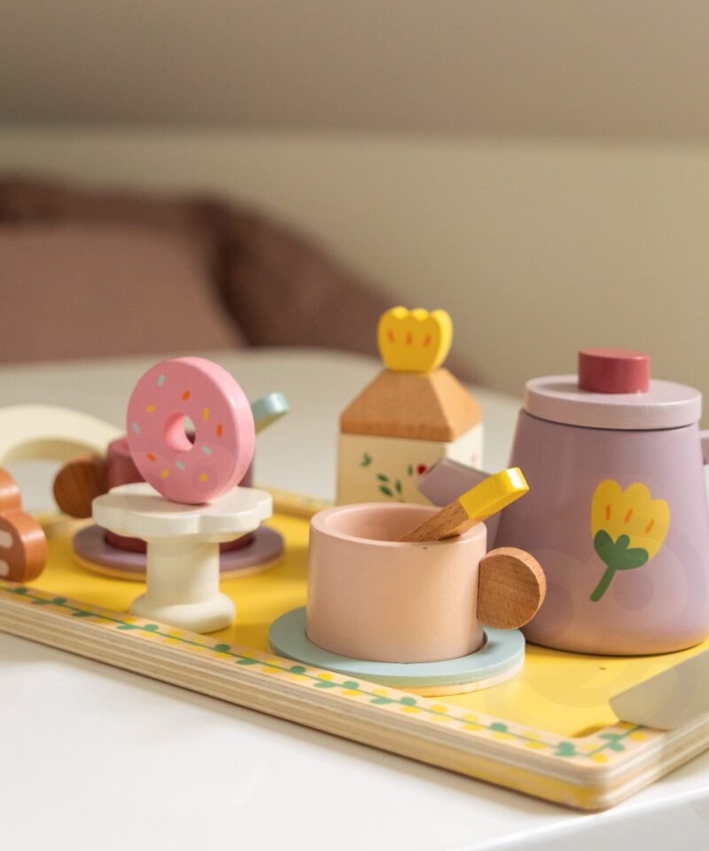 Pastelsetes värvides mängukomplekt