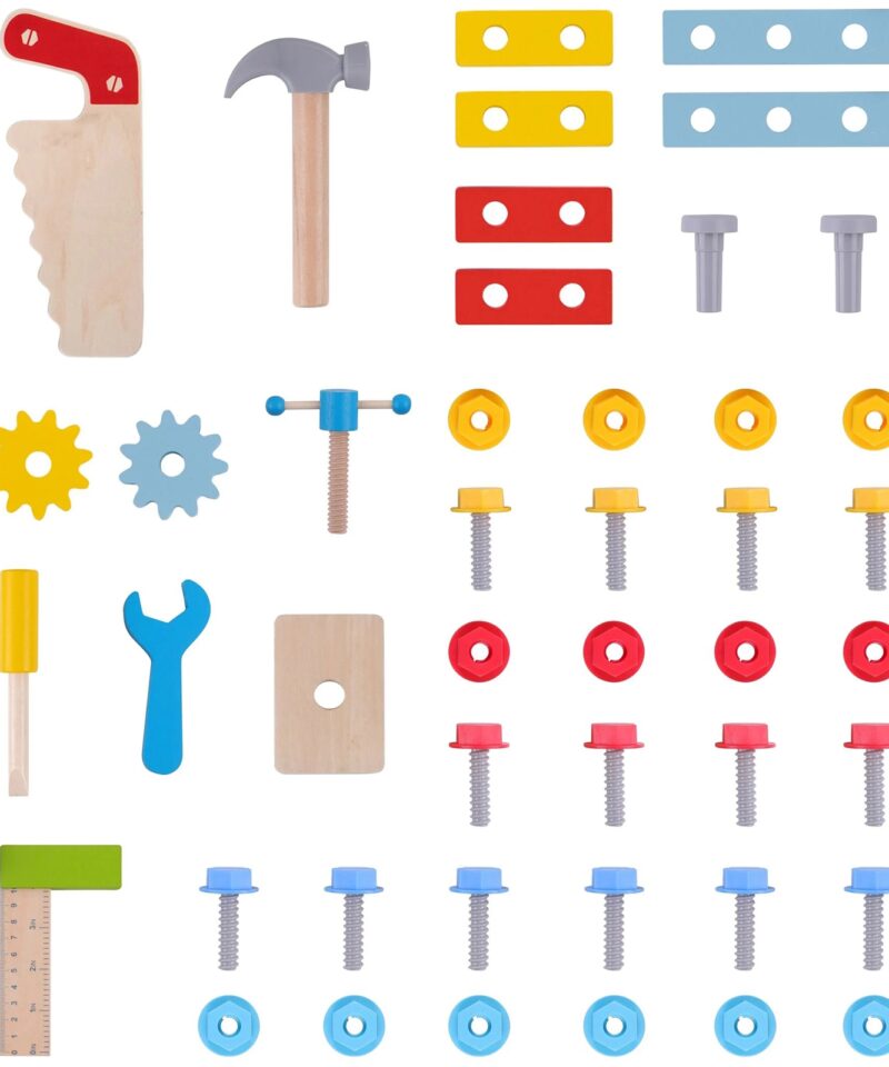 Puidust tööriistad ja tarvikud lastele