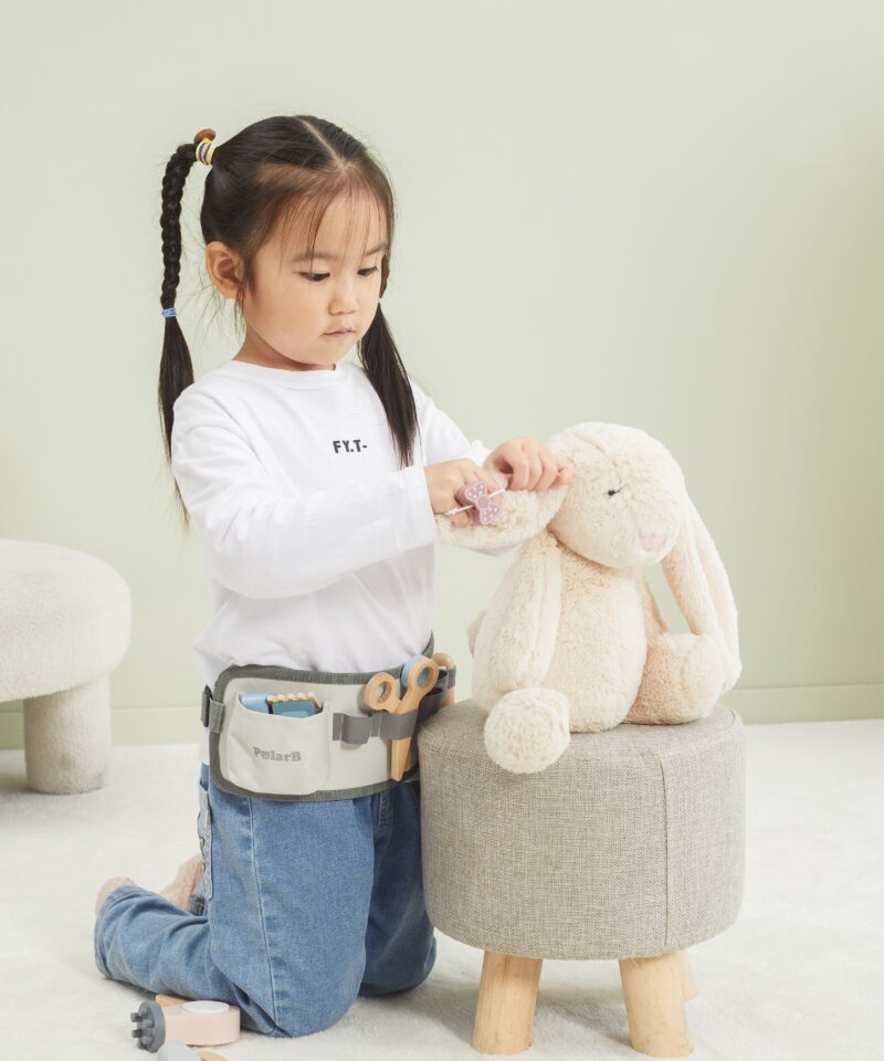 Kaasaskantav juuksurikomplekt lastele