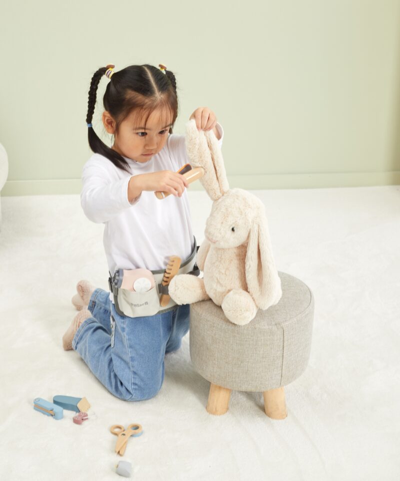 Rollimängu juuksurikomplekt lastele