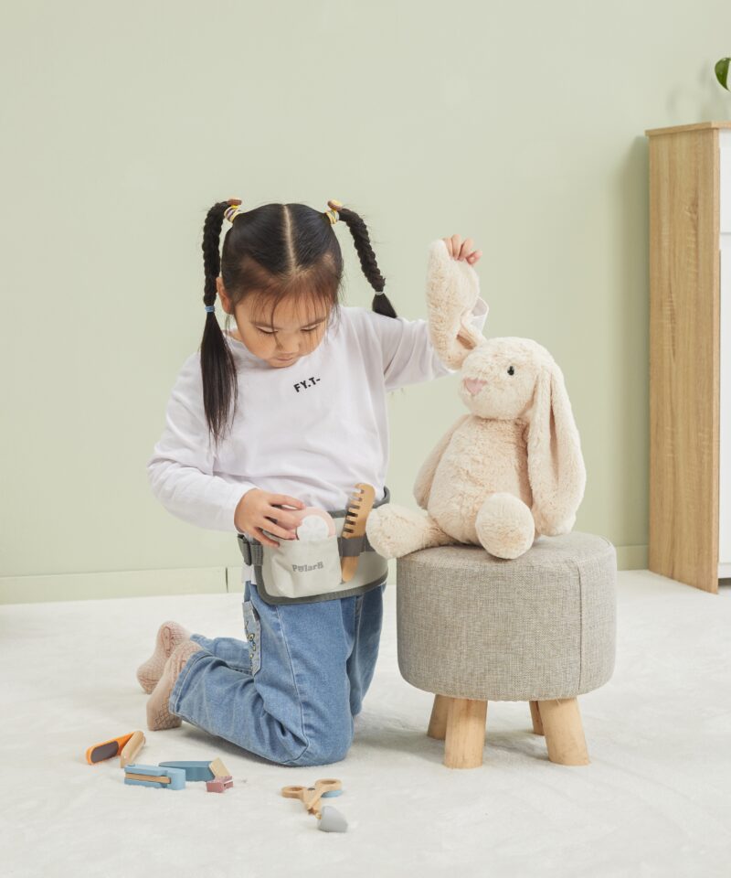 Rollimängu juuksurikomplekt lastele