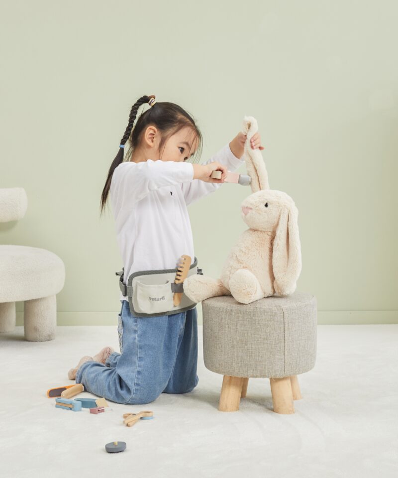 Rollimängu juuksurikomplekt lastele