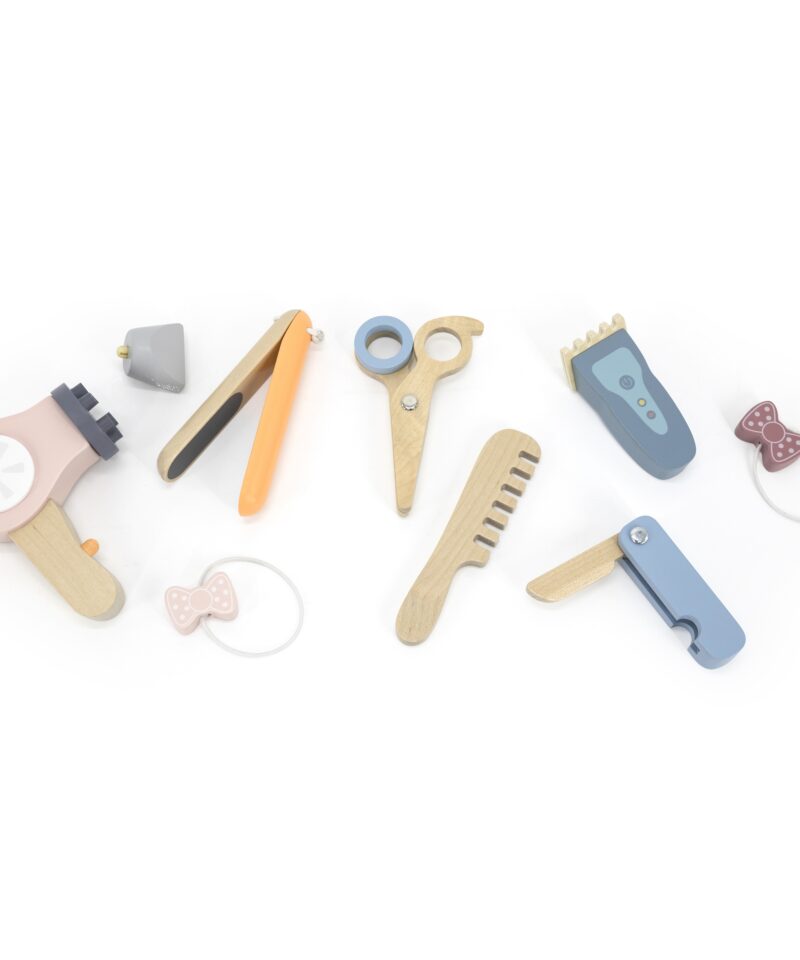 Rollimängu juuksurikomplekt lastele