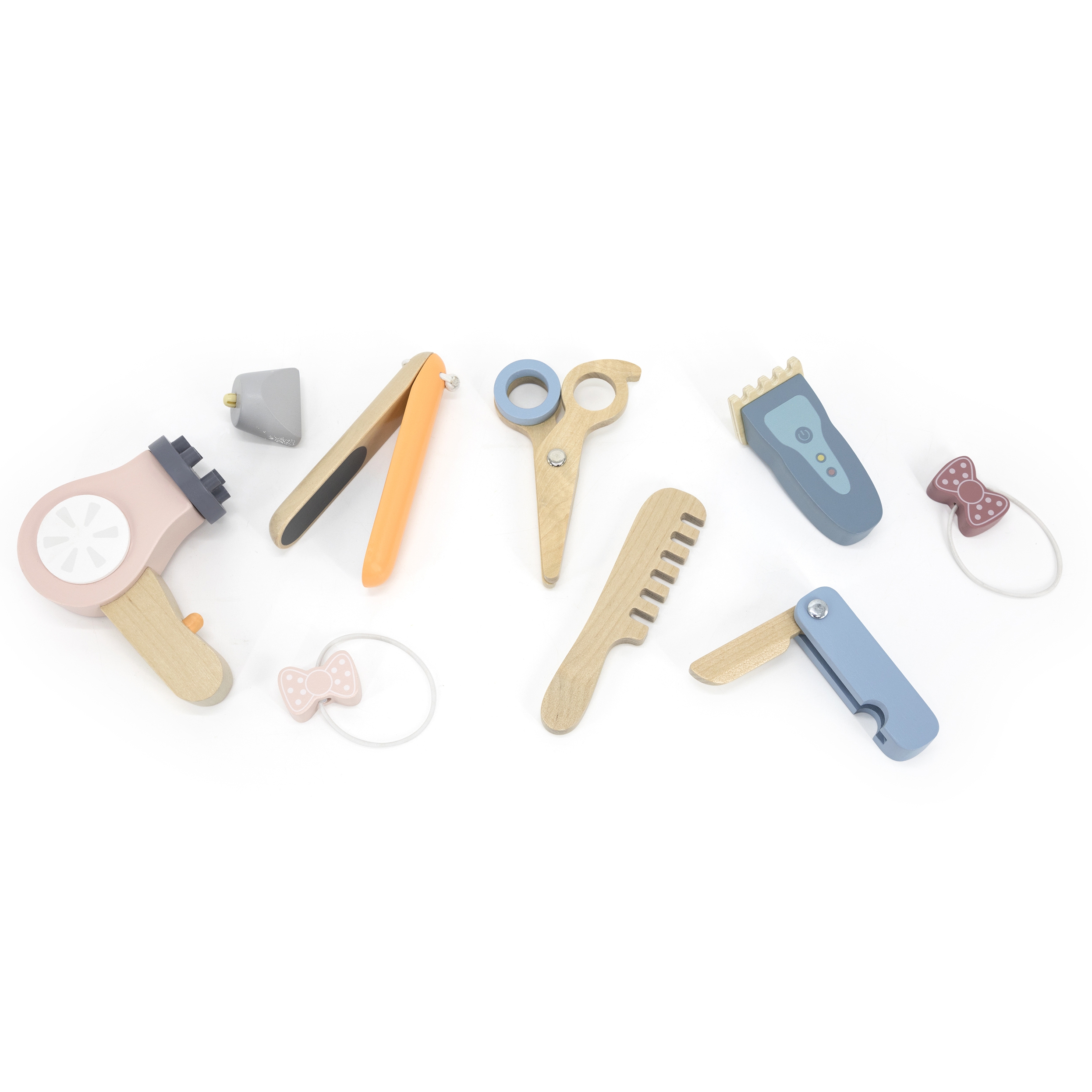 Rollimängu juuksurikomplekt lastele