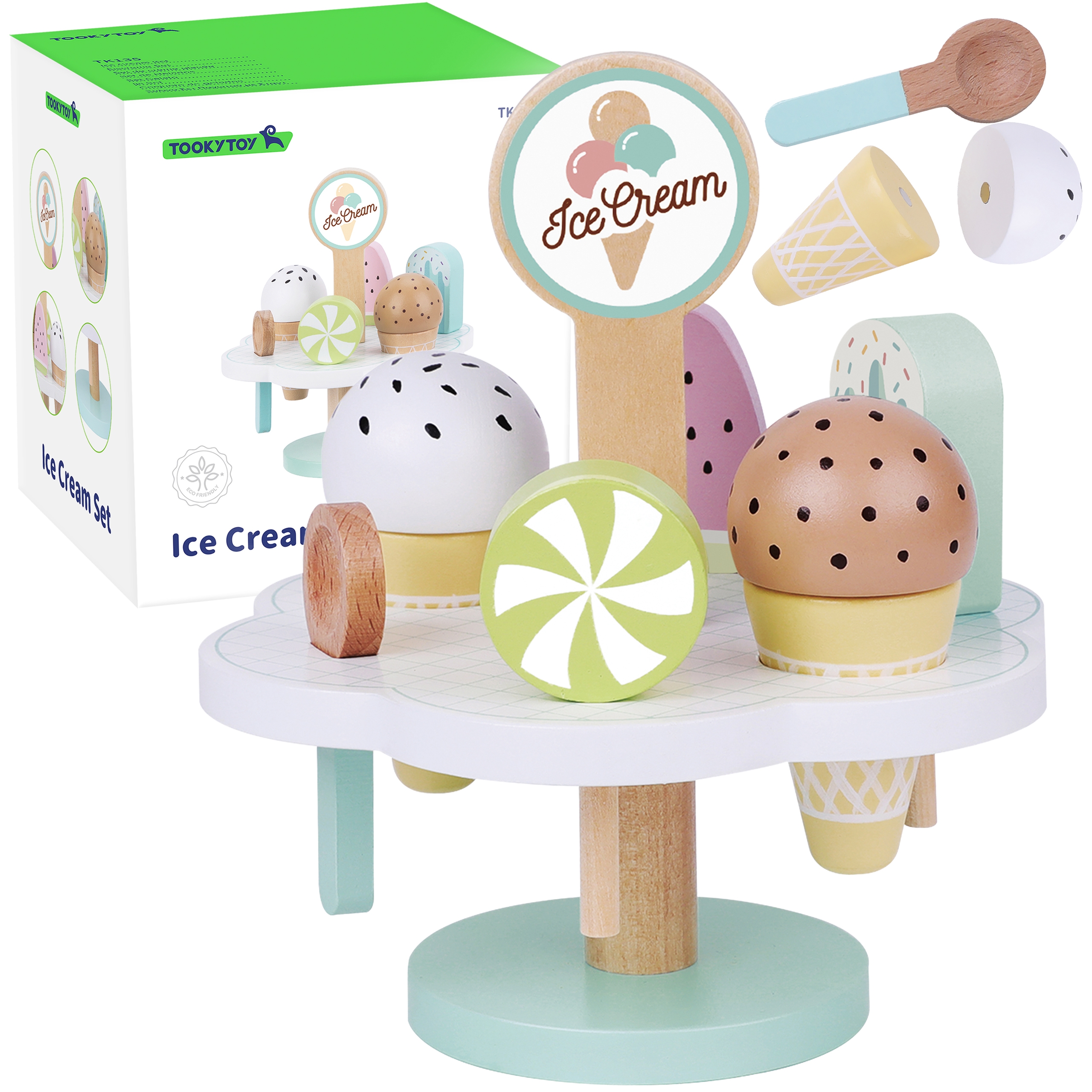 Laste magnetiline jäätisekomplekt mängimiseks