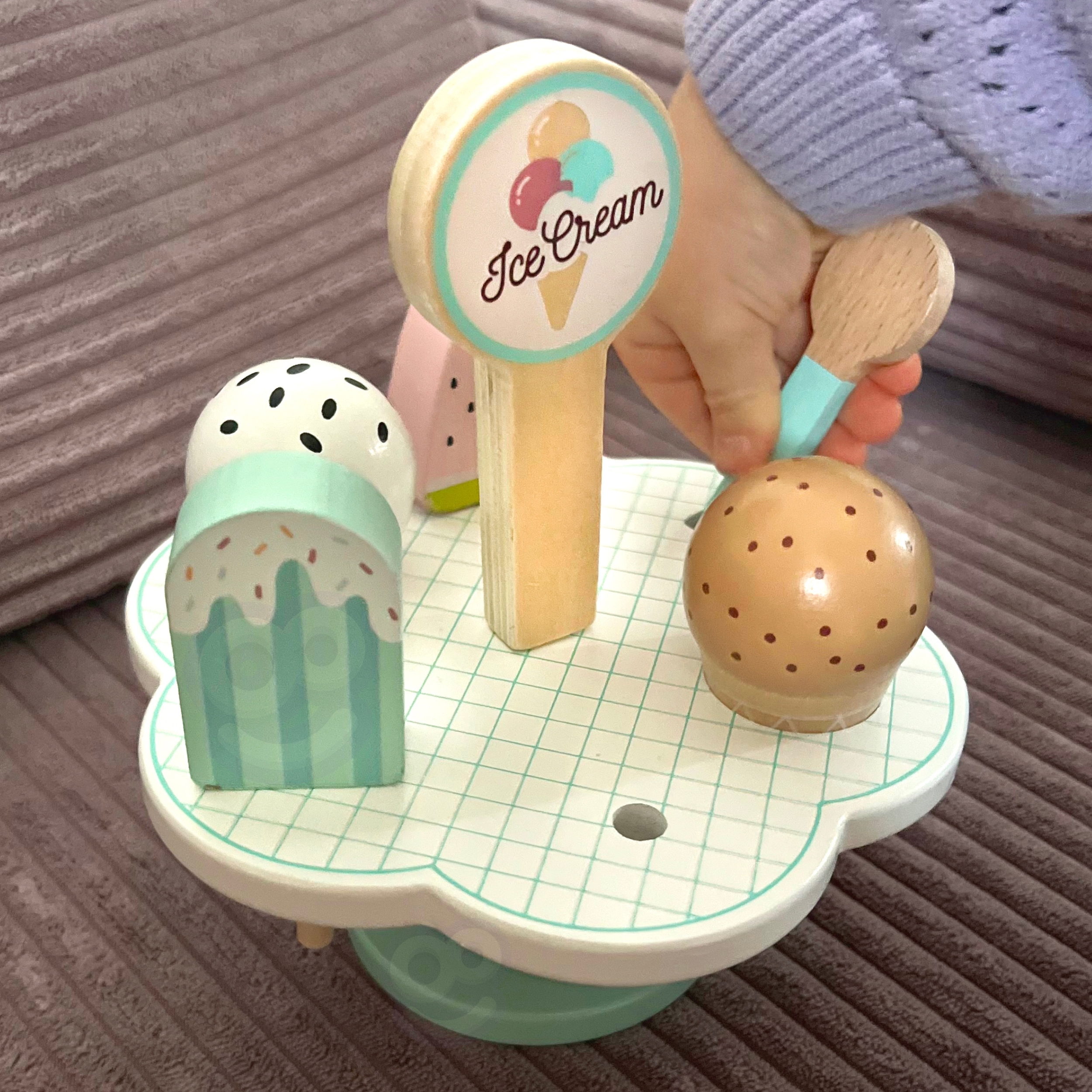 Magnetiline jäätisekomplekt loovale mängule