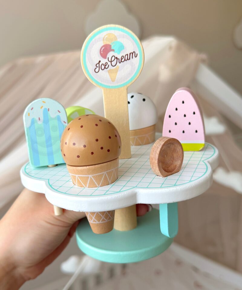 Magnetiline jäätisekomplekt loovale mängule