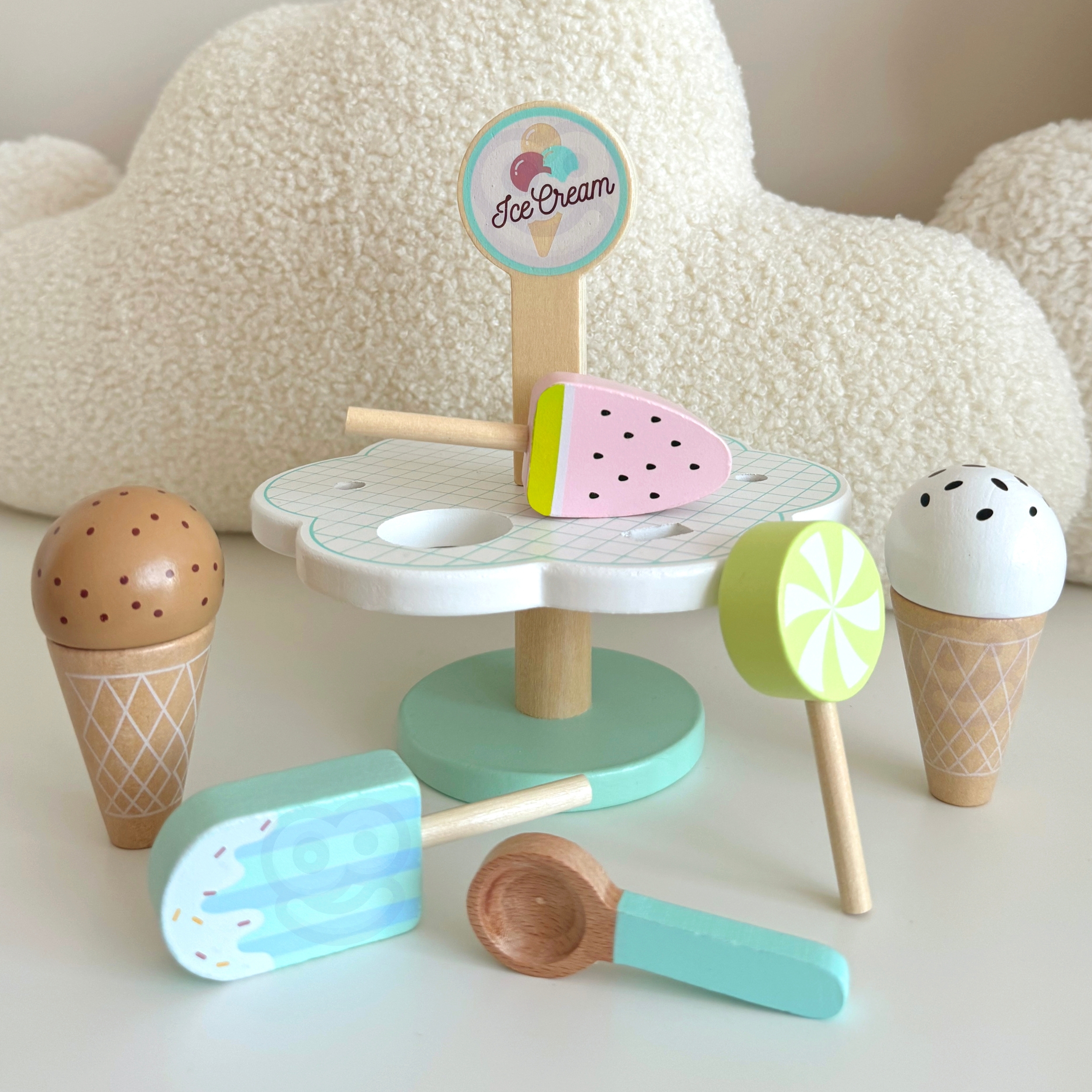 Magnetiline jäätisekomplekt loovale mängule