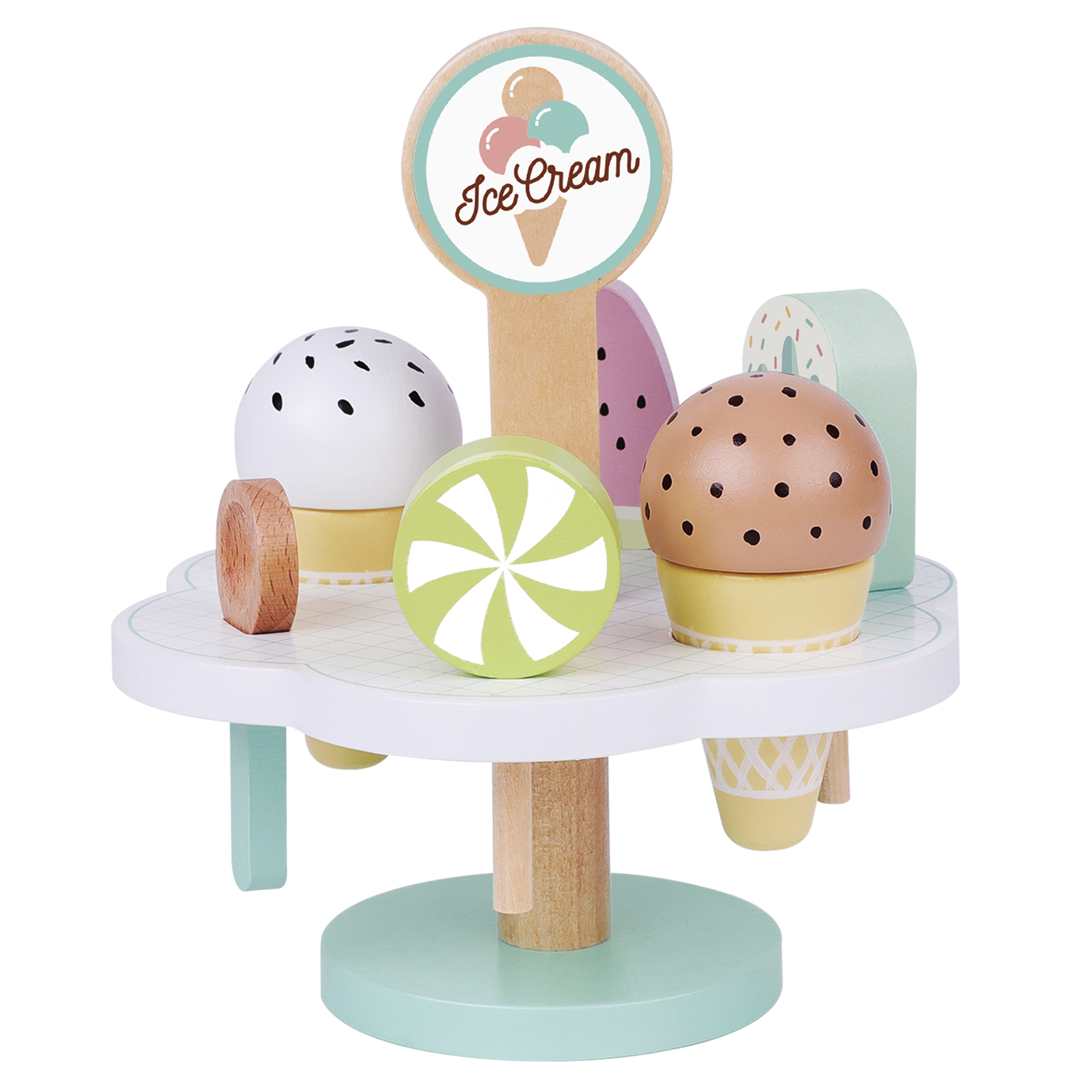 Magnetiline jäätisekomplekt loovale mängule