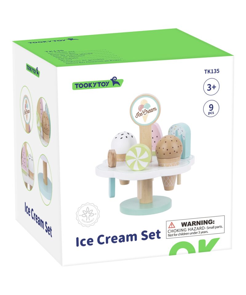 Magnetiline jäätisekomplekt loovale mängule