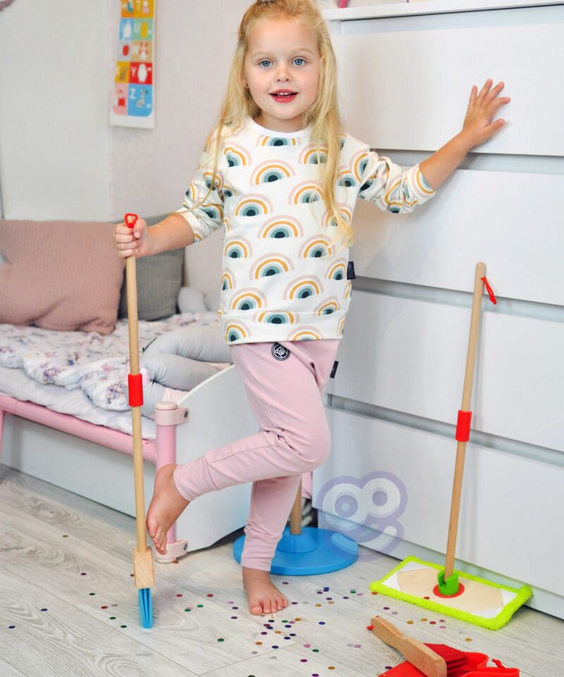 Laste koristuskomplekt koos luua ja mopiga