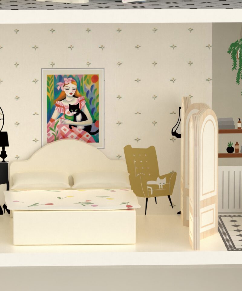 Nuku maja koos mööbliga