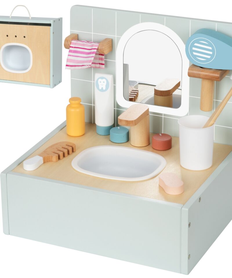 Laste vannitoamängu komplekt puidust