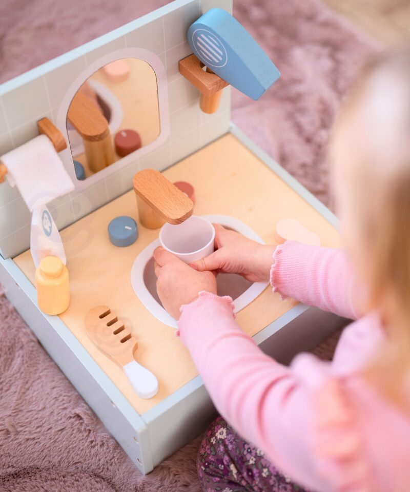 Lõbus vannitoakomplekt lastele