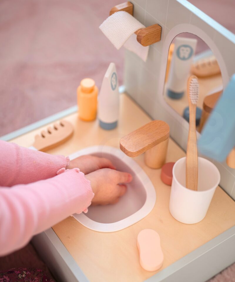 Kompaktne ja kaasaskantav vannitoakomplekt