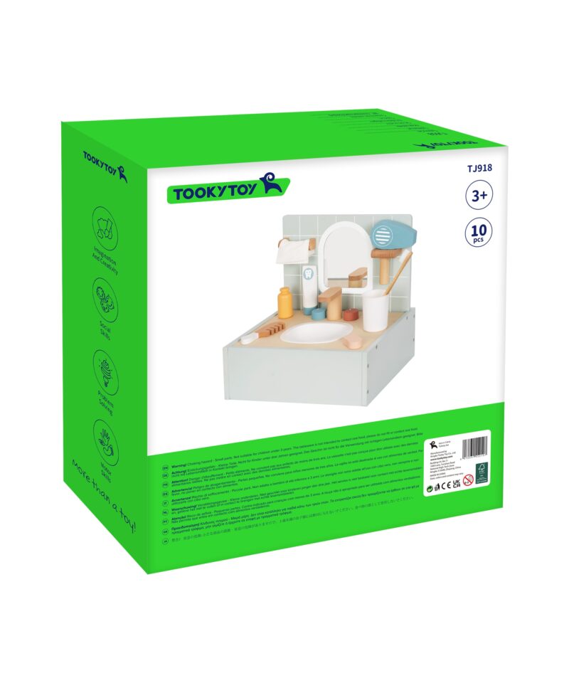 Kompaktne ja kaasaskantav vannitoakomplekt