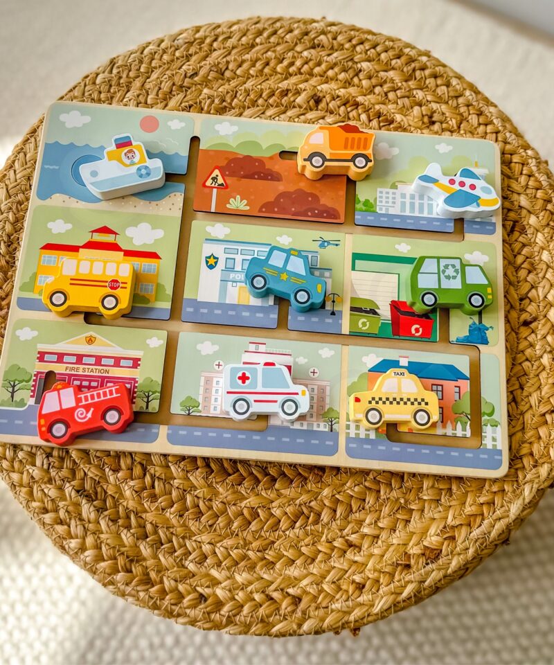 Arendav labürintmäng puidust