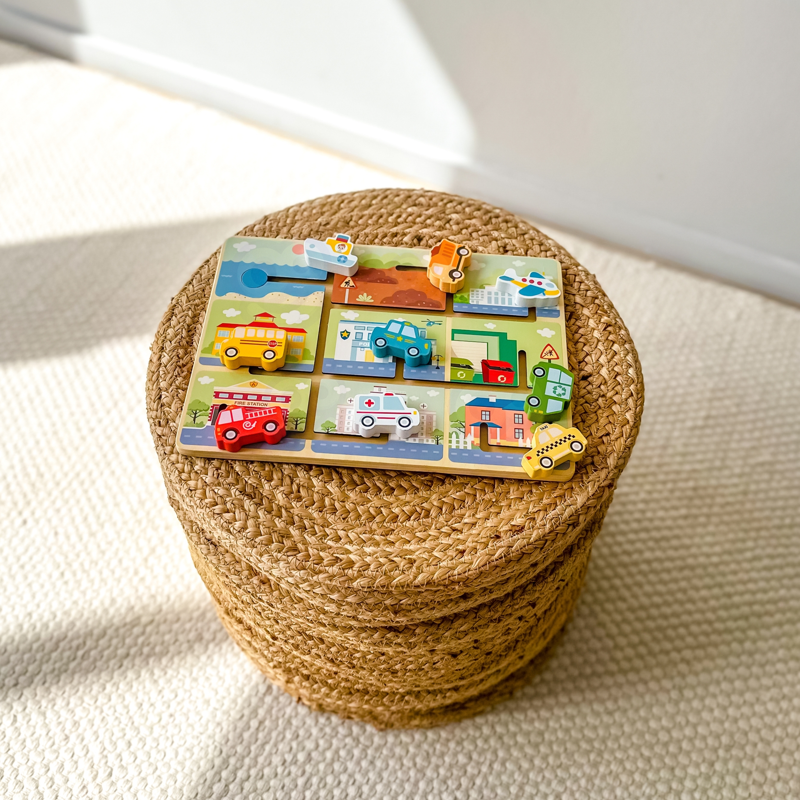 Puidust labürint loogilise mõtlemise arendamiseks