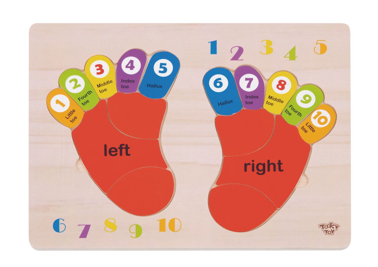 Puidust hariv jalakomplekt lastele