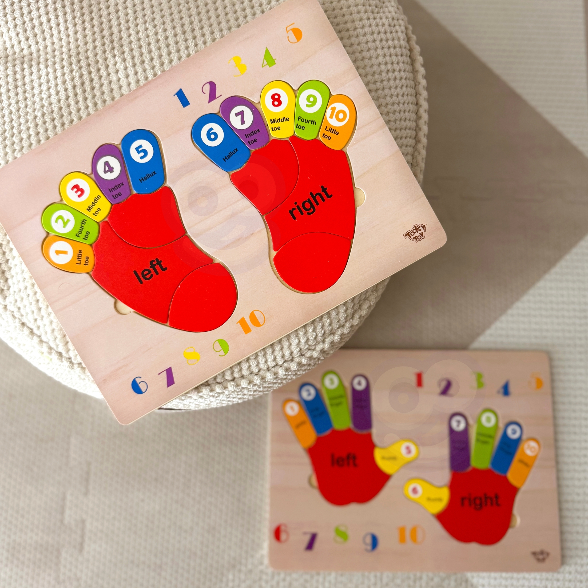 Õpetab värvide ja suundade eristamist