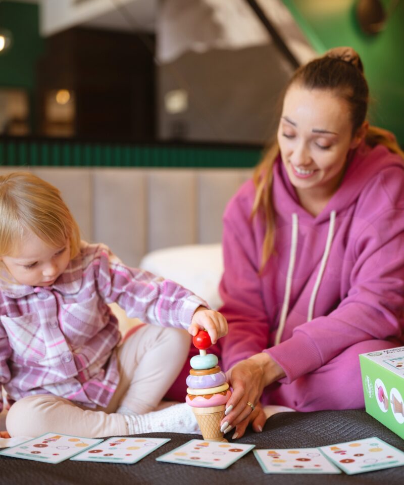 Hariv mängukomplekt puidust