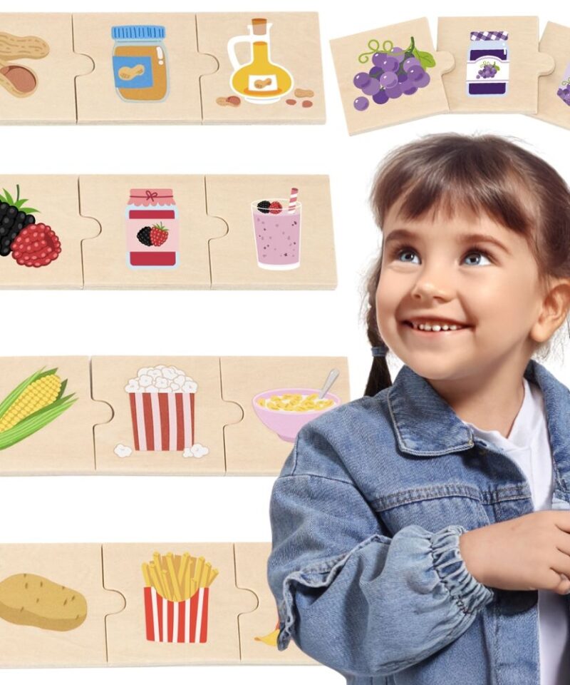 Puslekomplekt, mis õpetab toidutootmist