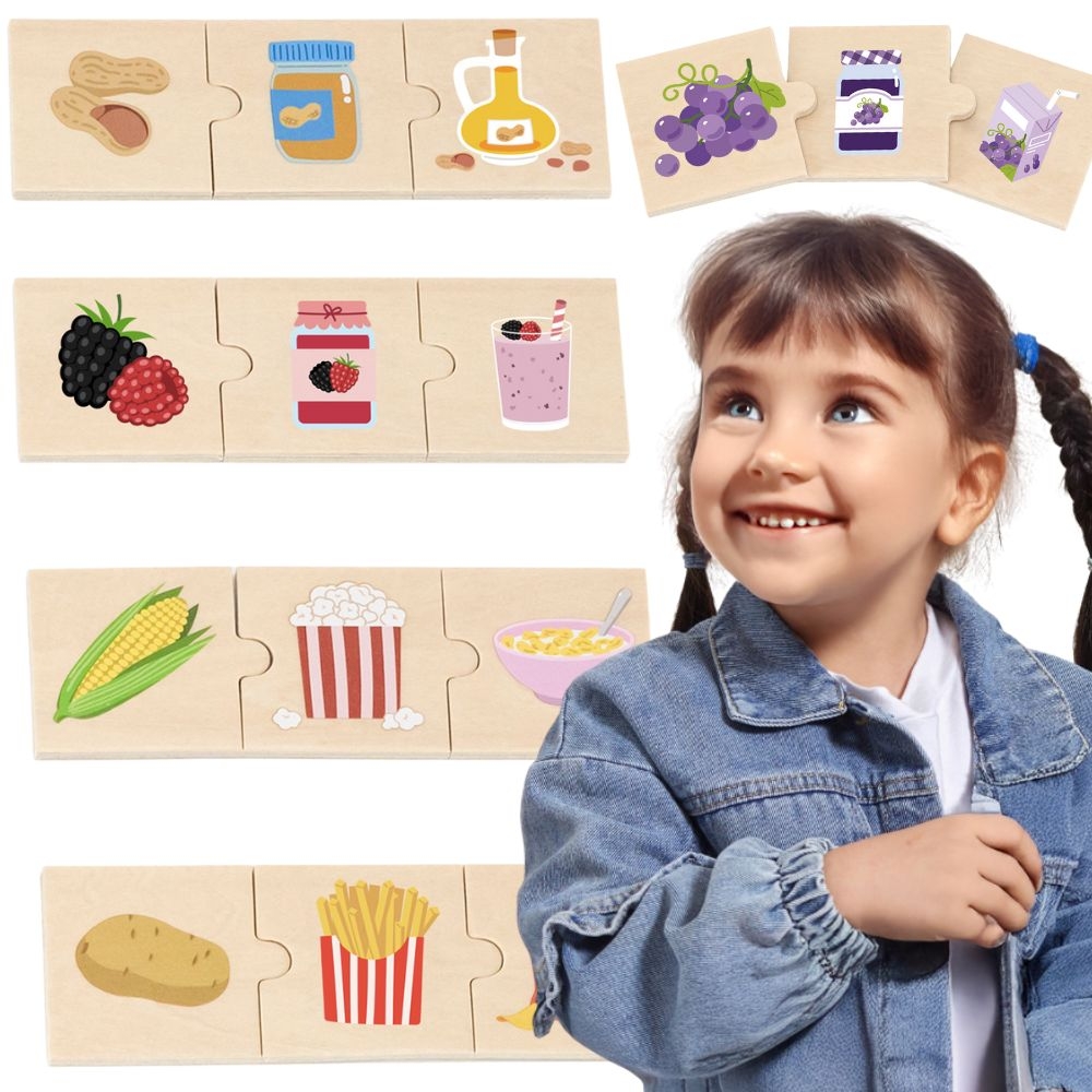 Puslekomplekt, mis õpetab toidutootmist