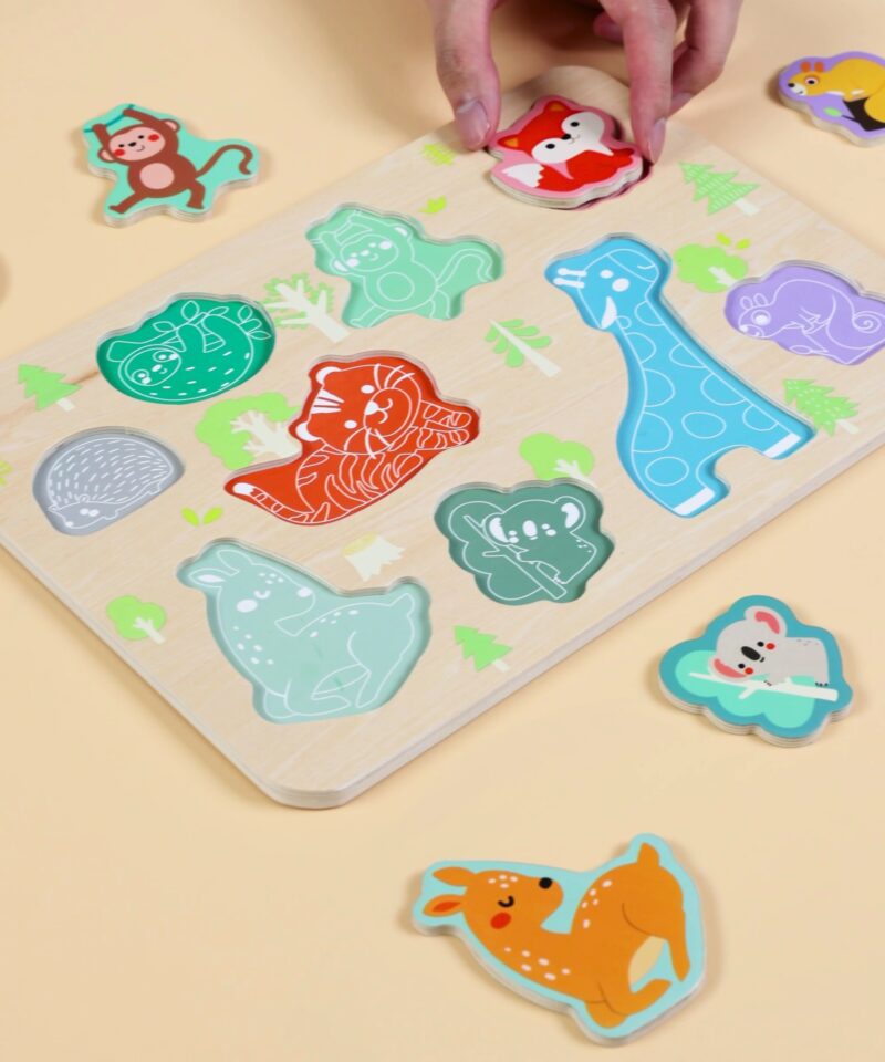 Lastele mõeldud loomade pusle