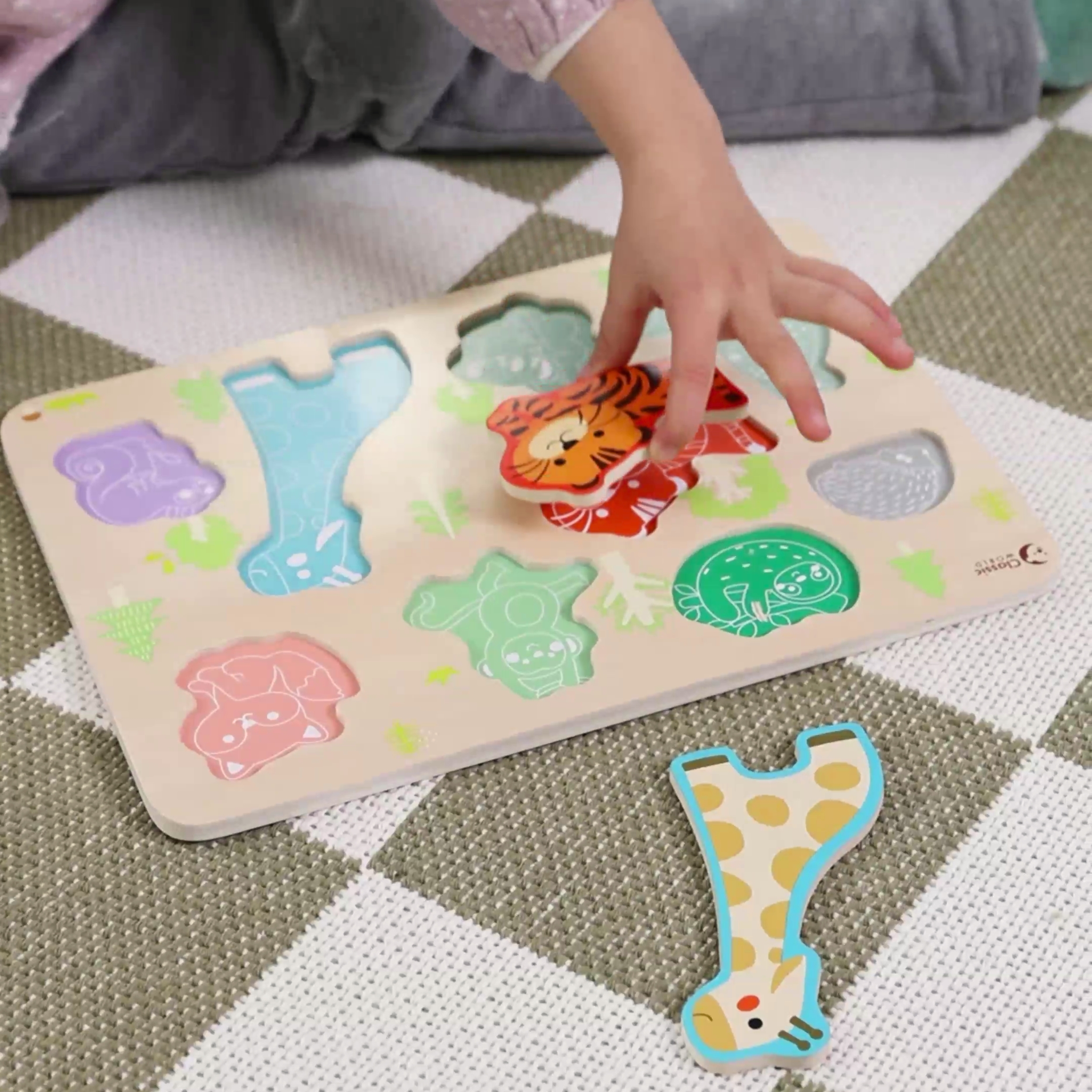 Laste käelist osavust arendav pusle