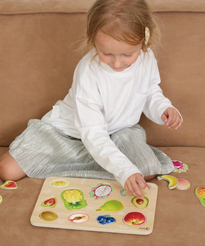 Lastele sobiv puidust pusle viljadega