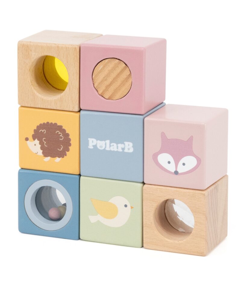 Puidust klotsid väikestele kätele