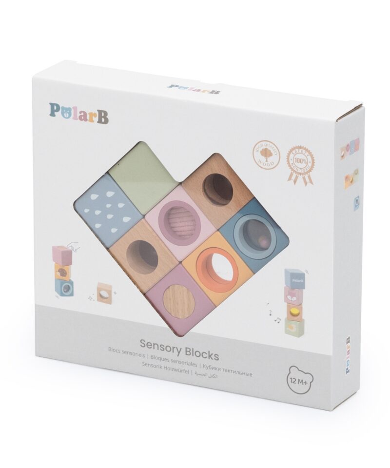 Lastele mõeldud sensoorilised klotsid